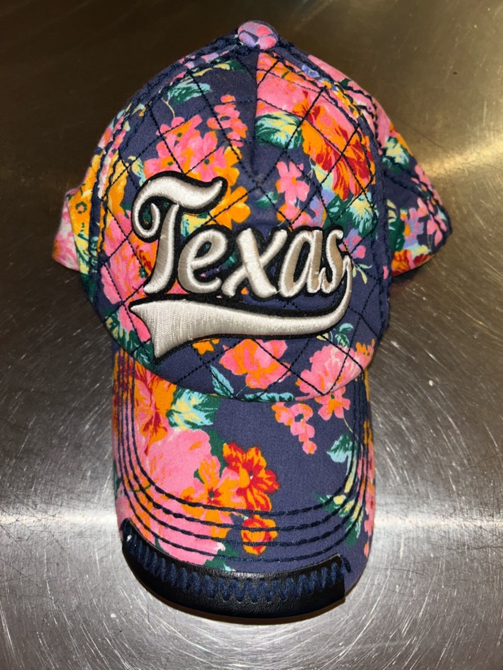 Robin Ruth Hat Embroidered Texas Spell out Snapback Cottagecore Romantic Quilted